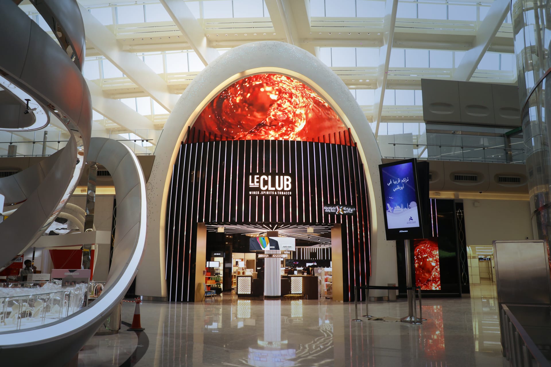Lagardère, Zayed International Airport